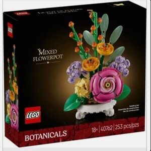 LEGO Botanicals Mixed Flowerpot, #40762 - NWT